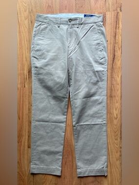 Polo Ralph Lauren Stretch Straight Fit Mens 31/30 Beige Chino Pants